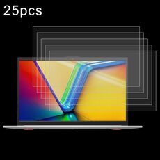 Per ASUS Vivobook Go 15 E1504FA 15.6 25 pezzi Pellicola in vetro temperato antideflagrante 9H 0.3mm