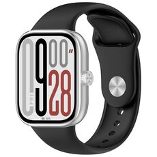 Per Redmi Watch 5 / Xiaomi Smart Band 9 Pro, cinturino in silicone tinta unita con fibbia inversa (nero)