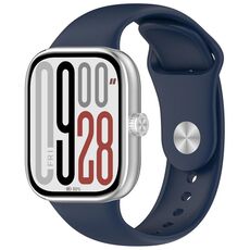 Per Redmi Watch 5 / Xiaomi Smart Band 9 Pro, cinturino in silicone tinta unita con fibbia inversa (blu notte)