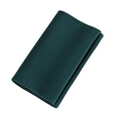 Tovaglia rettangolare lucida tinta unita per hotel, banchetti, decorazioni per matrimoni, tovaglie in raso, dimensioni: 150x150 cm (verde scuro)