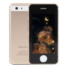 MELROSE S9, 512 MB + 8 GB, 2,45 pollici Android 5.1 MTK6580 Quad Core, Bluetooth, WiFi, Rete: 3G (Nero Oro)