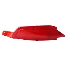 Per Ford Fiesta 2009-2015 Hatchback Paraurti posteriore Fendinebbia Fanale posteriore Riflettore OE 8A6115500AB, Stile: Rosso Destro