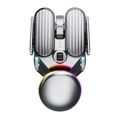 Mouse da gioco wireless IMICE T800 ricaricabile Bluetooth a doppia modalità con illuminazione RGB (nero)