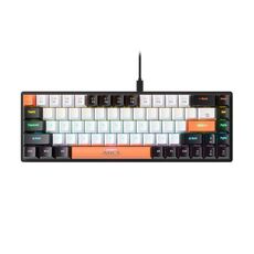 Tastiera meccanica cablata iMICE GK-690 Type-C (nero, arancione e bianco)