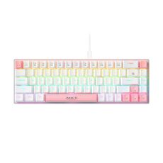 Tastiera meccanica cablata iMICE GK-690 Type-C (bianco rosa)