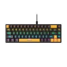 Tastiera meccanica cablata iMICE GK-690 Type-C (nero e giallo)