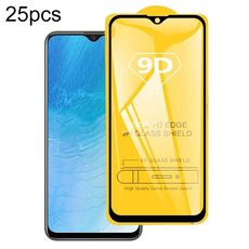 For vivo Y19 5G 25pcs 9D Full Glue Screen Tempered Glass Film