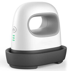 Mini macchina per timbratura multifunzionale per cappellini, trasferimento termico del logo, spina AU (grigio)
