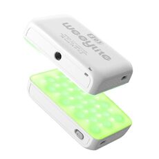 Luce RGB portatile Weeylite S03 per video in streaming live e fotografia, luce di riempimento a colori (bianca)