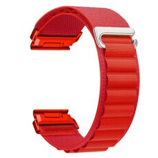 For Gamin 26mm Quick Release Nylon Watch Band(Red)