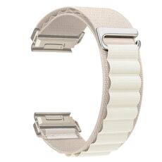Per cinturino in nylon a sgancio rapido da 26 mm Gamin (bianco vintage)