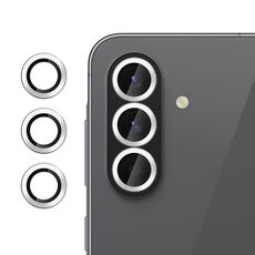 Per Samsung Galaxy A36 5G Klebol Pellicola in vetro temperato ultrasottile anti-sfarfallio per obiettivo della fotocamera individuale (argento)