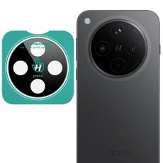 Per OPPO Find X8s+ imak Black Version Pellicola per obiettivo fotocamera posteriore in vetro HD, versione autoposizionante