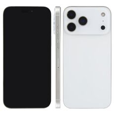 Per iPhone 17 Pro schermo nero non funzionante modello di display fittizio (bianco)