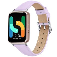 Cinturino in vera pelle per Samsung Galaxy Fit3 Slim (viola chiaro)
