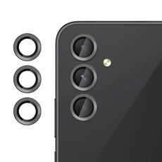 Per Samsung Galaxy A54 5G Klebol Pellicola in vetro temperato ultrasottile anti-sfarfallio per obiettivo della fotocamera individuale (nero)