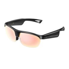 Occhiali intelligenti L01, supportano la traduzione intelligente AI / chiamata Bluetooth / riduzione intelligente del rumore (rosa)