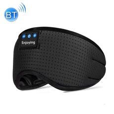 Bluetooth 5.2 Sleep Eye Mask Cuffie per la protezione degli occhi musicali intelligenti (nero)