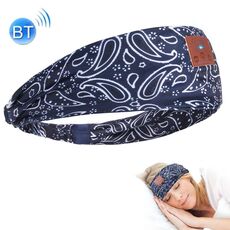 Cuffie per dormire Fascia wireless per allenamento Yoga Running Sleeping Meditation (Deep Blue)