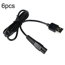 Per Xiaomi Mijia MJTXD01SKS Cavo di ricarica USB per rasoio elettrico, Spce: cavo USB 6 pezzi