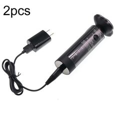 Per Xiaomi Mijia MJTXD01SKS Rasoio elettrico Cavo di ricarica USB Alimentazione, Spce: 2 pezzi Cavo + Spina CN