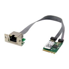 Scheda di rete industriale SUNWEIT ST7206 M.2 A+E RTL8125BG a porta singola RJ45 2.5G Quad Speed