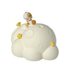 ICARER FAMILY IF-YD04 Lampada da notte in silicone con motivo a forma di astronauta (luce calda)