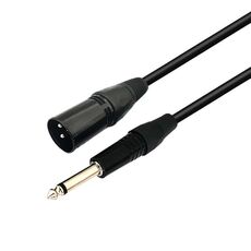 Cavo per altoparlante VEGGIEG XLR a 3 pin, cavo per microfono audio bilanciato, lunghezza: 20 m (da 6,5 ​​mm a XLR maschio)
