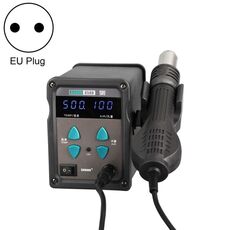 Sugon 858d 220V 700W Doppio display digitale pistola ad aria calda, spina UE