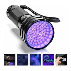 Torcia LED UV a 51 LED 395 nm, supporta il rilevamento dell'urina di animali domestici