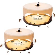 2pcs SK111 Dispositivo di cattura delle pulci per trappole appiccicose per pulci domestiche per animali domestici (spina AU)
