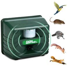 SK131 Dispositivo di guida per animali da allevamento ad ultrasuoni per repellenti per topi da esterno da giardino (spina europea)