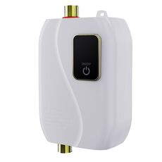 Scaldabagno istantaneo Mini cucina Riscaldatore rapido Scaldabagno per lavaggio a mano per uso domestico Spina AU (bianco)