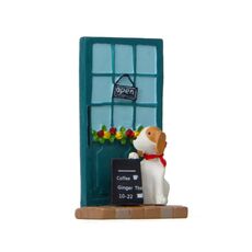 Puppy Billboard Micro-paesaggio paesaggistico Negozio di bambole Piccolo fiore Decorazione desktop (Cucciolo di fiore)