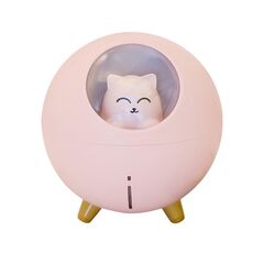 Umidificatore WT-TX5 USB Direct Insert Version Purificatore desktop Mini Planet Cat (rosa)