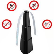Telescopic Fan Blade Fly Repellent Indoor e Outdoor Multifunzionale Automatic Fly Trap, Stile: Modello a batteria