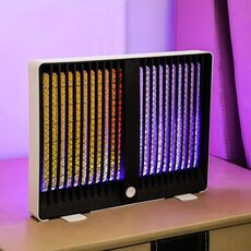 Mosquito Killer Lamp Household Fly Catchers, stile: carica e spina a doppio uso nero