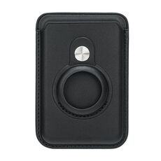 Per Airtag Positioner Fiber Card Clip Antifurto Card Tracker Cover di protezione, Dimensioni: Magnetico (Nero)