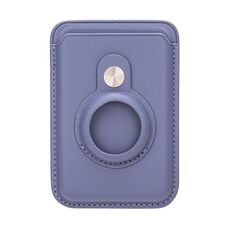 Per Airtag Positioner Fiber Card Clip antifurto Card Tracker Cover di protezione, dimensioni: magnetico (glicine)