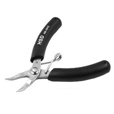 HSD HS-101C 4 pollici 45 gradi Dending bocca mini palmo senza denti pinza da pesca pinza a becco curvo pinza fatta a mano