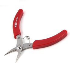 HSD HS-202C Pinza a becchi a punta corta in acciaio inossidabile a testa tonda senza denti Pinza a becchi a punta