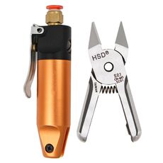 HSD HS-5+S2.1 Set di taglio in metallo 2 in 1 Pinza pneumatica per tagliare il metallo Modello in plastica Strumento a forbice