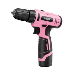 Cacciavite elettrico per trapano a percussione a batteria HILDA 12V, spina: spina americana