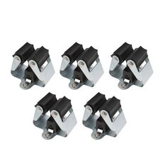 HILDA 5 pezzi/set con 10 viti di espansione portautensili da cucina perforato montato a parete portautensili da cucina