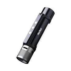 Nextool 6-in-1 Torcia di emergenza per esterni Zoomabile Allarme Lampada da lavoro da campeggio (Nero)