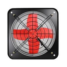Ventilatore da cucina a doppia griglia da 10 pollici Ventilatore da parete per finestra Ventilatore industriale ad alta potenza Cappa aspirante per fumi, Spina CN