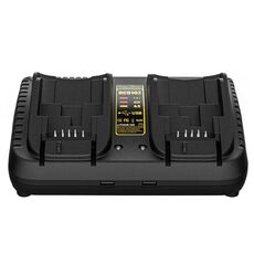 DCB102 per caricabatterie doppio batteria al litio DeWalt 10,8 V-20 V, spina: AU