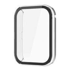 Per Xiaomi Mi Band 8 Pro PC + Custodia protettiva per orologio integrata con pellicola temperata (trasparente)