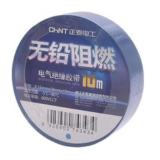 Nastri isolanti in filo di PVC impermeabile CHINT nastro elettrico, specifica: 10 m blu