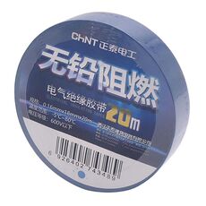 Nastri isolanti in filo di PVC impermeabile CHINT nastro elettrico, specifica: 20 m blu
